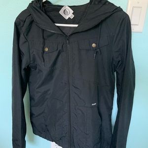 Hooded Volcom Windbreaker/Rainjacket